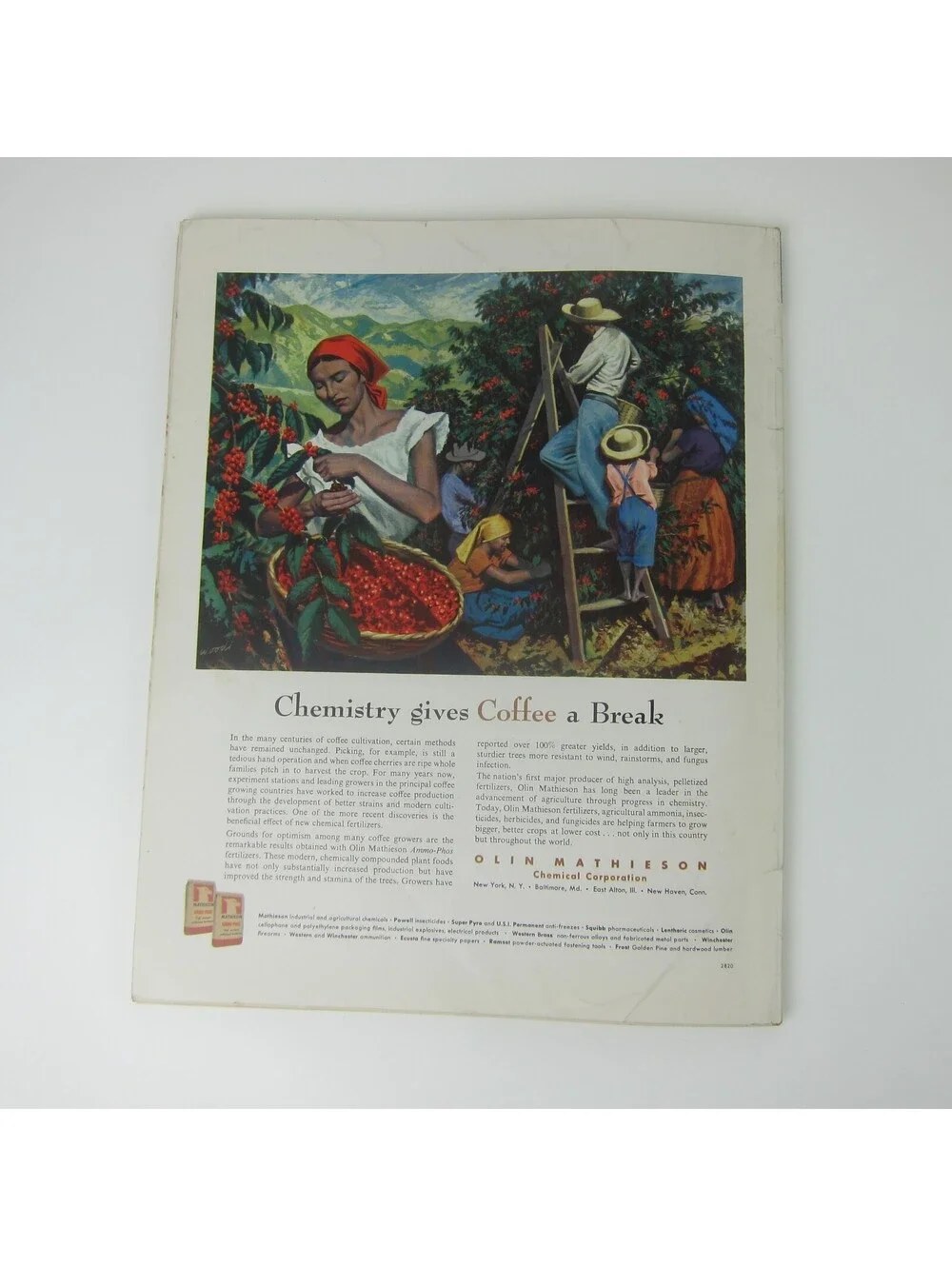 Vintage FORTUNE Magazine January 1955 American Breakthrough, Anaconda Copper